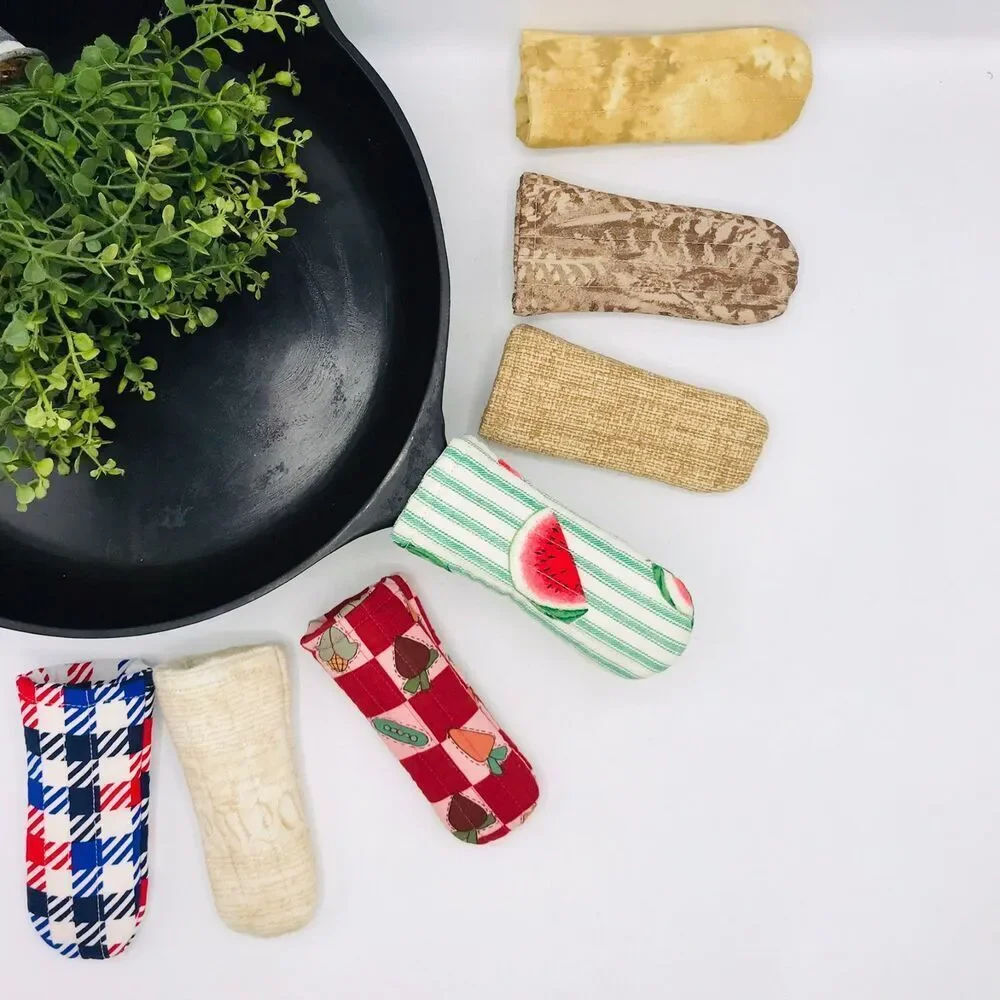 Cast Iron Pan Handle Covers Cotton 